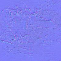 seamless wall plaster normal map 0001